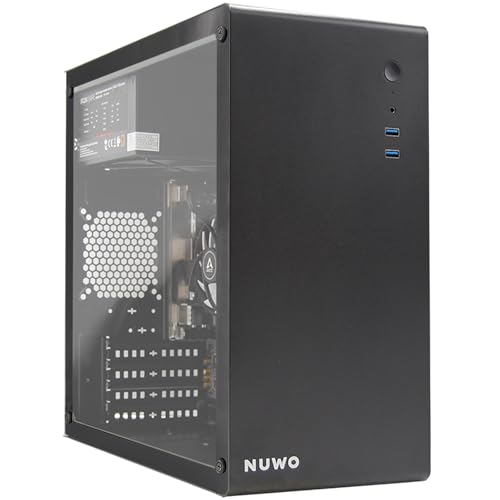 EXTREMEBIT PRO Computer PC zusammengebaut, Prozessor AMD RYZEN 7 5700G, RAM 16 GB, SSD 1 TB, WiFi, Bluetooth, Win 11 Pro, Office 2021 - Schwarz von eXtremeBit