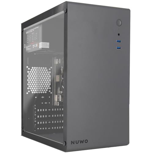 EXTREMEBIT PRO Computer PC zusammengebaut, Prozessor AMD RYZEN 7 5700G, RAM 16 GB, SSD 500 GB, WiFi, Bluetooth, Win 11 Pro, Office 2021 - Grau von eXtremeBit