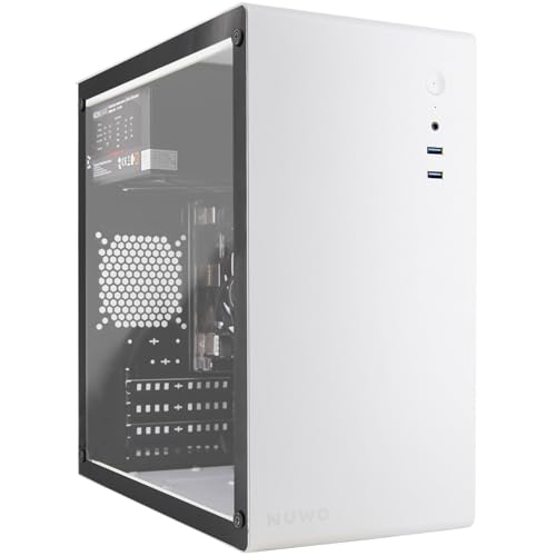 EXTREMEBIT PRO Computer PC zusammengebaut, Prozessor AMD RYZEN 7 5700G, RAM 16 GB, SSD 500 GB, WiFi, Bluetooth, Win 11 Pro, Office 2021 - Weiß von eXtremeBit