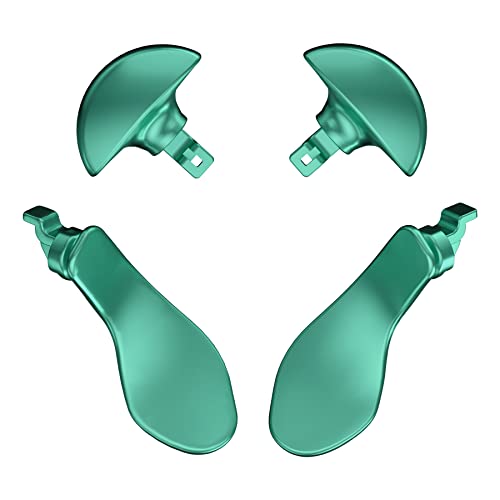 eXtremeRate 4Pcs Metall Back Paddles für ps5 Edge Controller, Austauschbare Konfiguriert Rücktasten Ansatzstück Trigger Tasten Remap Buttons Zubehör für ps5 Edge Controller–Metallic Aqua Grün eXtremeRate 4Pcs Metall Back Paddles für ps5 Edge Controller, Austauschbare Konfiguriert Rücktasten Ansatzstück Trigger Tasten Remap Buttons Zubehör für ps5 Edge Controller–Metallic Aqua Grün von eXtremeRate