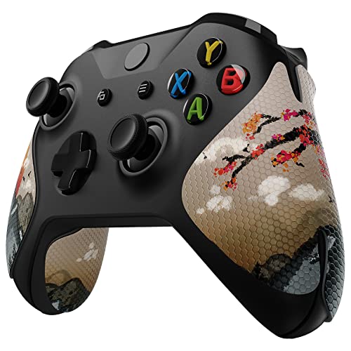 eXtremeRate Anti-Rutsch Grips Griffpolster für Xbox One/S/X, Strukturierte Gummipads Soft Rubber Griffe Aufkleber Skin für Xbox One Standard/S/X Controller-Pflaumenblüte eXtremeRate Anti-Rutsch Grips Griffpolster für Xbox One/S/X, Strukturierte Gummipads Soft Rubber Griffe Aufkleber Skin für Xbox One Standard/S/X Controller-Pflaumenblüte von eXtremeRate