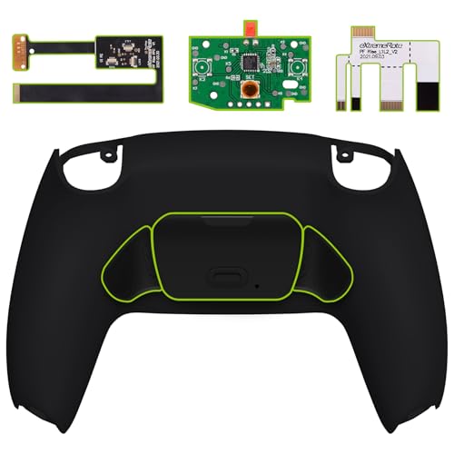 eXtremeRate Black Back Paddles Programmierbares Rise 2.0 Remap Kit für PS5 Controller BDM-010 020, Upgrade-Board & neu gestaltete Rückschale & Rücktasten-Befestigung für PS5-Controller – ohne eXtremeRate Black Back Paddles Programmierbares Rise 2.0 Remap Kit für PS5 Controller BDM-010 020, Upgrade-Board & neu gestaltete Rückschale & Rücktasten-Befestigung für PS5-Controller – ohne von eXtremeRate