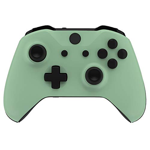 eXtremeRate Case Hülle für Xbox One S/X Controller, Vorderseite Gehäuse Cover Oberschale Skin Schale Shell Zubehör für Xbox One S/X Controller Model 1708-Matcha Grün eXtremeRate Case Hülle für Xbox One S/X Controller, Vorderseite Gehäuse Cover Oberschale Skin Schale Shell Zubehör für Xbox One S/X Controller Model 1708-Matcha Grün von eXtremeRate