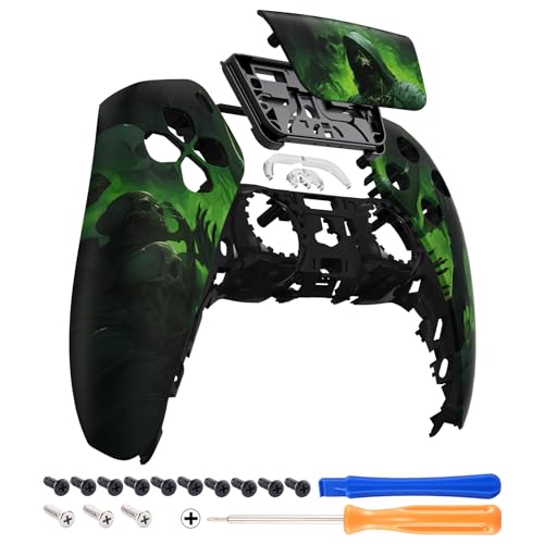 eXtremeRate Dark Carnival Front Housing Shell with Touchpad Compatible with ps5 Controller BDM-010 BDM-020 BDM-030, DIY Replacement Shell Custom Touch Pad Cover Compatible with ps5 Controller eXtremeRate Dark Carnival Front Housing Shell with Touchpad Compatible with ps5 Controller BDM-010 BDM-020 BDM-030, DIY Replacement Shell Custom Touch Pad Cover Compatible with ps5 Controller von eXtremeRate
