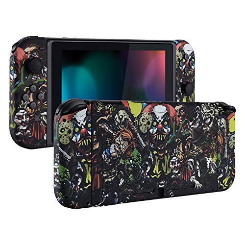 eXtremeRate Hülle Case für Nintendo Switch Joycon/Konsole, Joy Con Abdeckung & Tasten & Console Rückgehäuse & Kickstand, DIY-Ersatz Shell für Nintendo Switch-Scary Party eXtremeRate Hülle Case für Nintendo Switch Joycon/Konsole, Joy Con Abdeckung & Tasten & Console Rückgehäuse & Kickstand, DIY-Ersatz Shell für Nintendo Switch-Scary Party von eXtremeRate