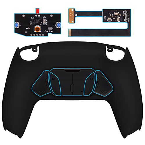eXtremeRate Konfigurierbar RISE4 Remap Kit für ps5 Controller BDM-010/020 Modell, Remapper Board&Ergonomic Case Rückplate Gehäuse&Back Paddles Buttons für ps5-Schwarz eXtremeRate Konfigurierbar RISE4 Remap Kit für ps5 Controller BDM-010/020 Modell, Remapper Board&Ergonomic Case Rückplate Gehäuse&Back Paddles Buttons für ps5-Schwarz von eXtremeRate