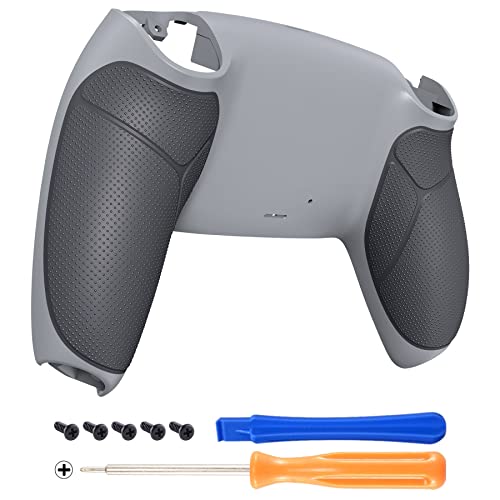 eXtremeRate Rückseite Abdeckung Case kompatibel mit ps5 Controller, Custom Backplate Gummiert Griff Rückgehäuse Shell Cover Ersatzteile für ps5 Controller BDM010/020/030-Neu Hoffnung Grau&Klassik Grau eXtremeRate Rückseite Abdeckung Case kompatibel mit ps5 Controller, Custom Backplate Gummiert Griff Rückgehäuse Shell Cover Ersatzteile für ps5 Controller BDM010/020/030-Neu Hoffnung Grau&Klassik Grau von eXtremeRate