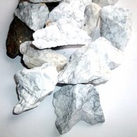 Rohe Natur Weiß Howlith Edelstein Lapidare Rauen Natürlichen Stein Exemplar Earthegy #1402 von earthegy