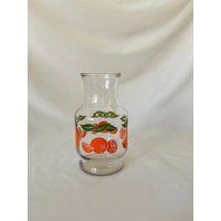 Vintage Orangensaft Karaffe von earthmamathrifts