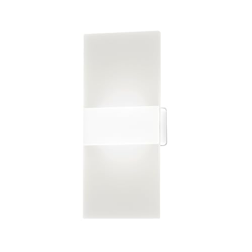easy! BY FHL | Kabellose LED Wandlampe mit Akku & Magnet | Weiß matt mit Acrylglas | Schalter & Touch | 3-Stufen dimmbar | Indoorlampe für Wohnraum & Schlafzimmer (830073) von easy! BY FHL