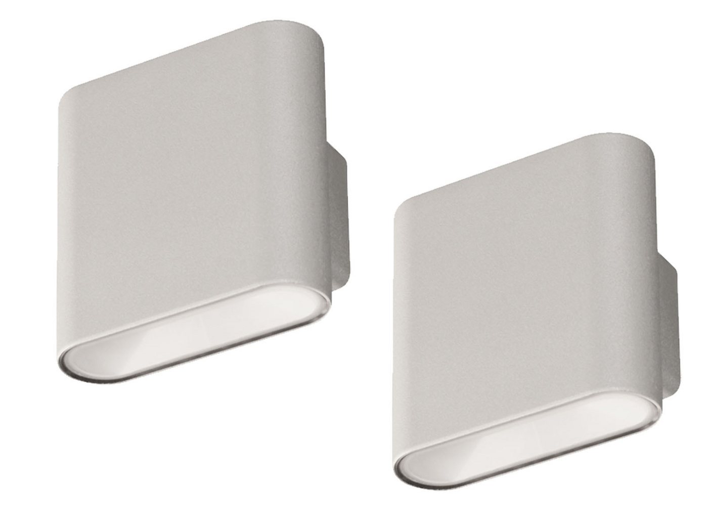 easy! BY FHL LED Außen-Wandleuchte, Bewegungsmelder, LED fest integriert, Warmweiß, 2er SET Outdoor Akkulampen, Fassadenbeleuchtung ohne Strom, 10cm breit easy! BY FHL LED Außen-Wandleuchte, Bewegungsmelder, LED fest integriert, Warmweiß, 2er SET Outdoor Akkulampen, Fassadenbeleuchtung ohne Strom, 10cm breit von easy! BY FHL