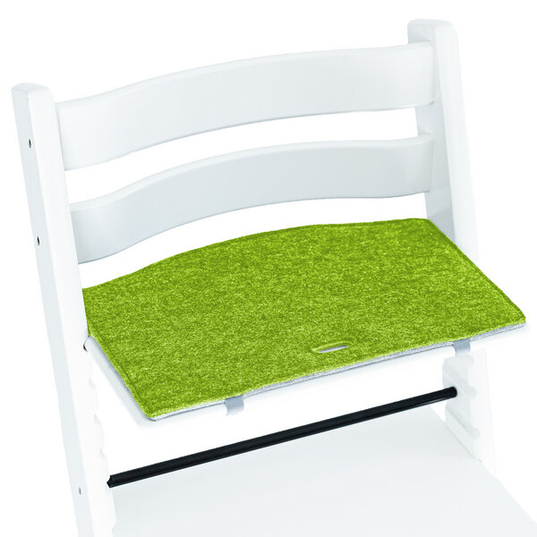 easy and green Hochstuhl Sitzkissen kompatibel mit Stokke Tripp Trapp aus upcycling rPET Filz von easy and green