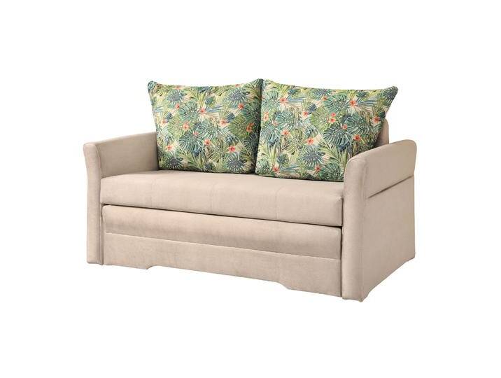 2er Sofa ausziehbar Zoersel 01, Farbe: Beige - Abmessungen: 91 x 146 x 95 cm (H x B x T) von easyMÖBEL