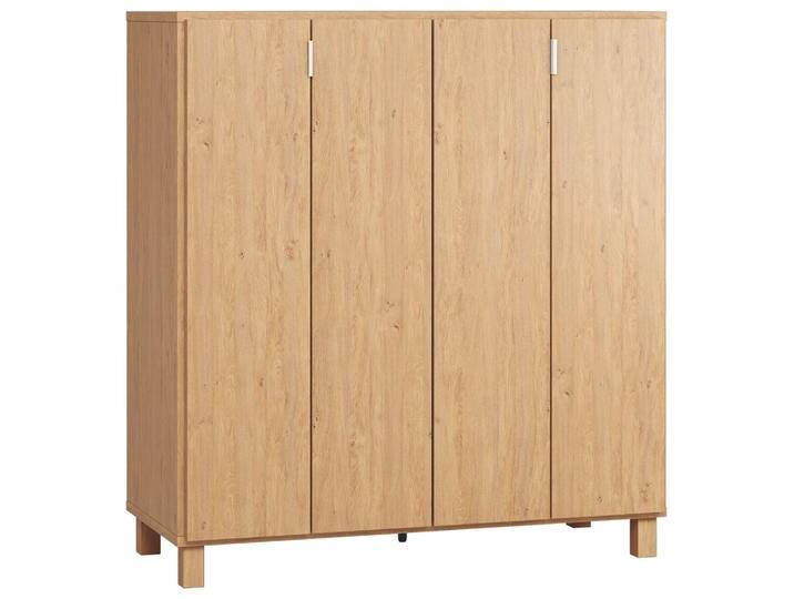 Barschrank Averias 03, Farbe: Eiche - Abmessungen: 122 x 112 x 47 cm (H x B x T) von easyMÖBEL