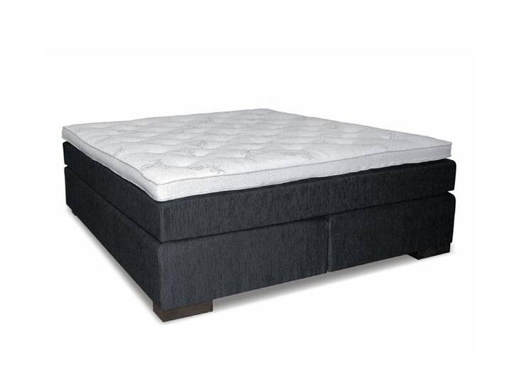Boxspringbett EBON, Box: Bonellfederkern, Matratze: 5 Zonen - Taschenfederkern, Top Matress: Latex - Abmessung: 140 x 200 cm Boxspringbett EBON, Box: Bonellfederkern, Matratze: 5 Zonen - Taschenfederkern, Top Matress: Latex - Abmessung: 140 x 200 cm von easyMÖBEL