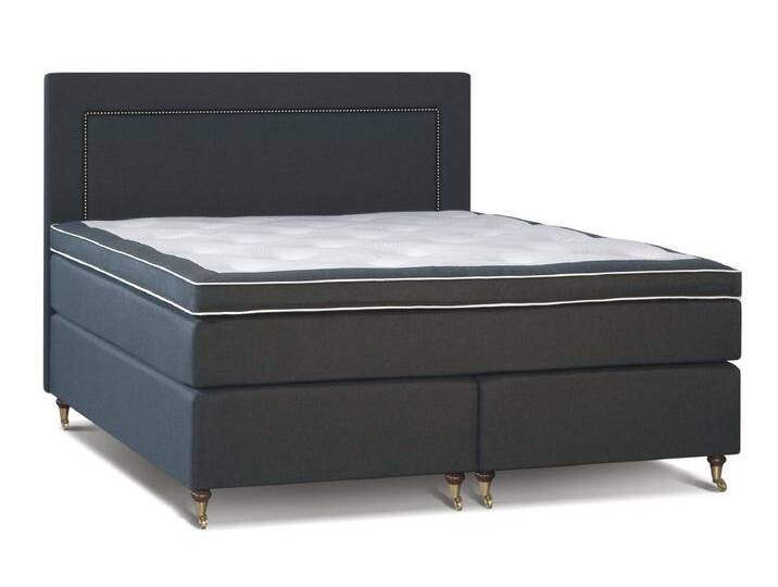 Boxspringbett SERAM, Box: Bonellfederkern, Matratze: 7 Zonen - Taschenfederkern, Topper: Schaumstoff - Abmessung: 180 x 200 cm Boxspringbett SERAM, Box: Bonellfederkern, Matratze: 7 Zonen - Taschenfederkern, Topper: Schaumstoff - Abmessung: 180 x 200 cm von easyMÖBEL