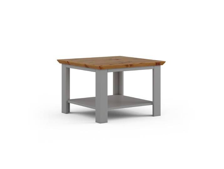 Couchtisch Gimone 08 Grau Massivholz finnische Kiefer Klassisches Design 48 x 70 x 70 cm Wohnzimmer Mit Ablagefläche Ordnung & Stil Couchtisch Gimone 08 Grau Massivholz finnische Kiefer Klassisches Design 48 x 70 x 70 cm Wohnzimmer Mit Ablagefläche Ordnung & Stil von easyMÖBEL