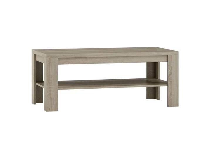 Couchtisch Lorengau 09, Farbe: Sonoma Eiche - Abmessungen: 120 x 60 x 49 cm (B x T x H) von easyMÖBEL