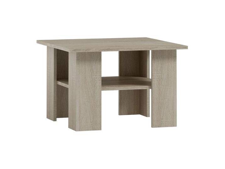 Couchtisch Wewak 23, Farbe: Sonoma Eiche - Abmessungen: 70 x 70 x 46 cm (B x T x H) von easyMÖBEL