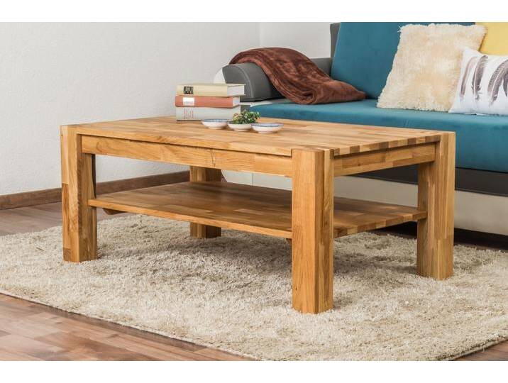 Couchtisch Wooden Nature 124 Eiche massiv - 105 x 65 x 45 cm (B x T x H) von easyMÖBEL