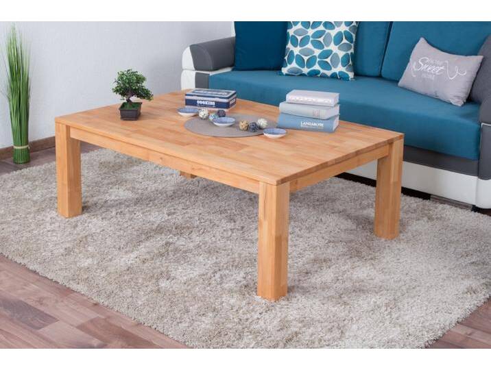 Couchtisch Wooden Nature 419 Kernbuche massiv - 120 x 80 x 45 cm (B x T x H) von easyMÖBEL