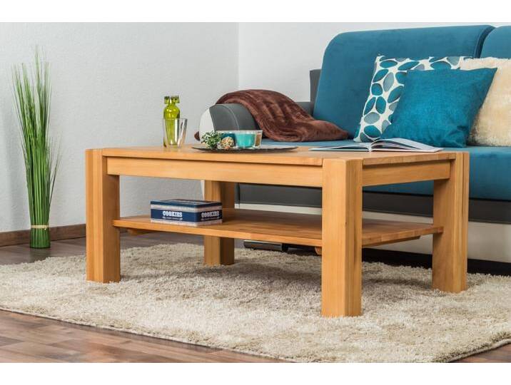 Couchtisch Wooden Nature 422 Kernbuche massiv - 105 x 65 x 45 cm (B x T x H) von easyMÖBEL