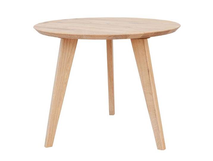 Couchtisch rund Erdre 03 mit 50 cm Durchmesser, in Eiche geölt, Tischplatte 2 cm, 50 x 50 x 41,5 cm, aus Massivholz Eiche, 3 Standbeine, für Wohnzi Couchtisch rund Erdre 03 mit 50 cm Durchmesser, in Eiche geölt, Tischplatte 2 cm, 50 x 50 x 41,5 cm, aus Massivholz Eiche, 3 Standbeine, für Wohnzi von easyMÖBEL