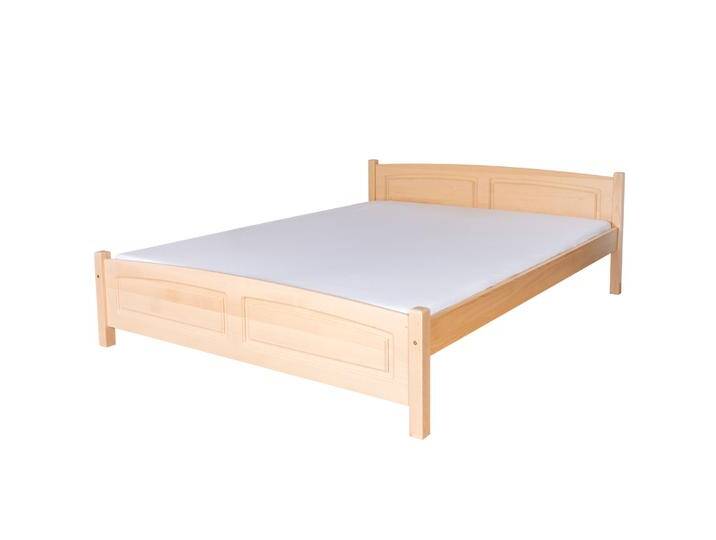 Doppelbett / Gästebett Buche massiv Vollholz natur 117, inkl. Lattenrost - Abmessung 160 x 200 cm von easyMÖBEL