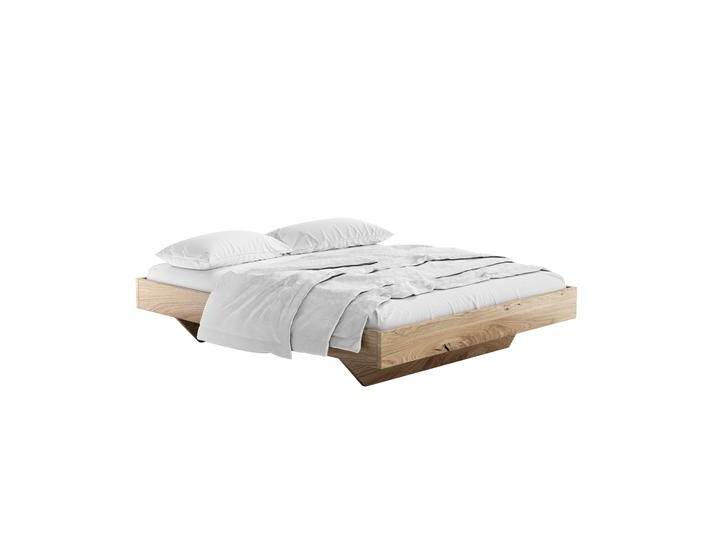 Doppelbett Canillo 03 Eiche massiv geölt - Liegefläche: 180 x 200 cm (B x L) von easyMÖBEL