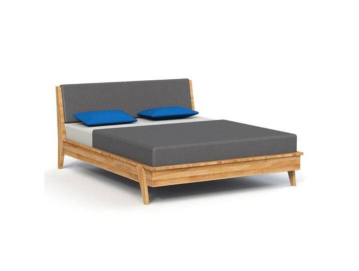 Doppelbett Otago 01 Wildeiche massiv geölt - Liegefläche: 180 x 200 cm (B x L) von easyMÖBEL