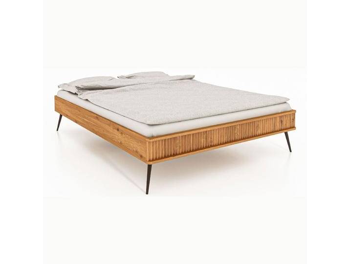 Doppelbett Rolleston 03 Kernbuche massiv geölt - Liegefläche: 160 x 200 cm (B x L) von easyMÖBEL