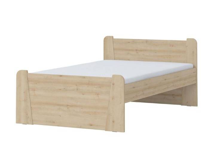 Einzelbett / Gästebett 04, Farbe: Buche - 120 x 200 cm (B x L) von easyMÖBEL