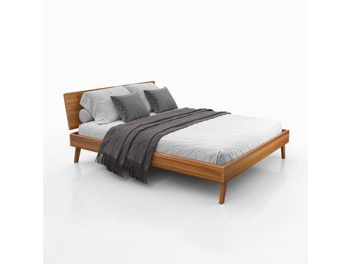 Einzelbett / Gästebett Engordany 10 Buche Vollholz massiv lackiert Liegefläche: 140 x 200 cm Farbe: Eiche Rustikal mit stabiler Kopfstüt Einzelbett / Gästebett Engordany 10 Buche Vollholz massiv lackiert Liegefläche: 140 x 200 cm Farbe: Eiche Rustikal mit stabiler Kopfstüt von easyMÖBEL
