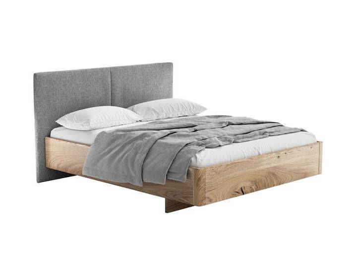 Einzelbett / Gästebett Massana 01 Eiche massiv geölt - Liegefläche: 120 x 200 cm (B x L) von easyMÖBEL