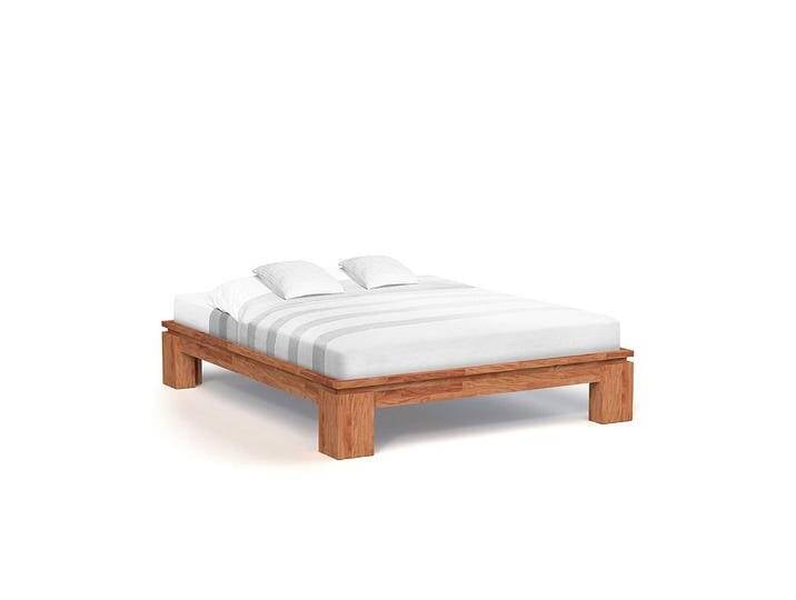 Einzelbett / Gästebett Tasman 03 Kernbuche massiv geölt - Liegefläche: 140 x 200 cm (B x L) von easyMÖBEL