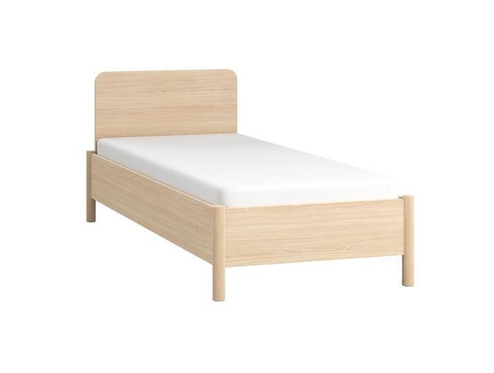 Einzelbett / Gästebett Japandi Trend Aegir 40 Eiche Gerades Kopfteil Inkl. elastischer Lattenrost 90x200 cm Sehr stabil und robust Einzelbett / Gästebett Japandi Trend Aegir 40 Eiche Gerades Kopfteil Inkl. elastischer Lattenrost 90x200 cm Sehr stabil und robust von easyMÖBEL
