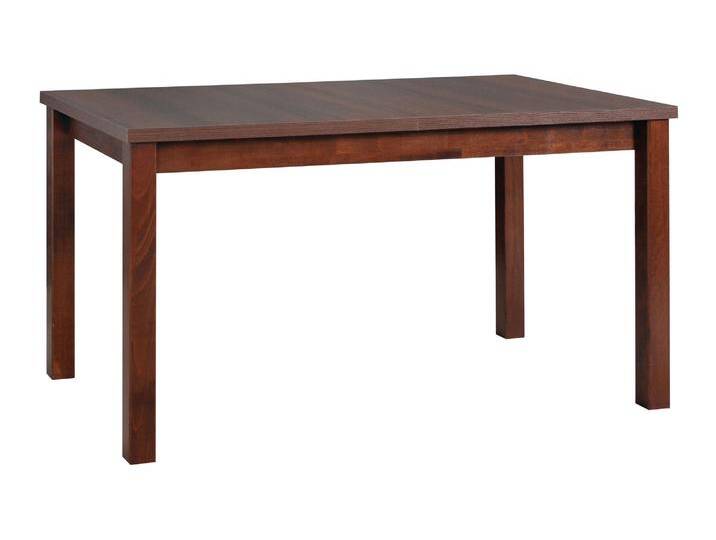 Esstisch SMEITA in Walnuss, einfaches Design, Platz für bis zu 8 Personen, Abmessung 80 x 140/180 (B x T), exklusives Design, einfach kombinierbar von easyMÖBEL