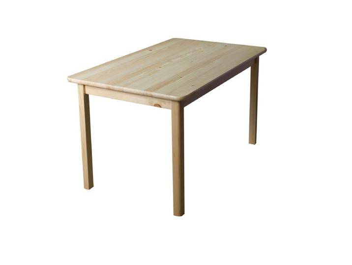 Esstisch massiv 001 (eckig) - Abmessung 75 x 100 x 70 cm (H x B x T) von easyMÖBEL