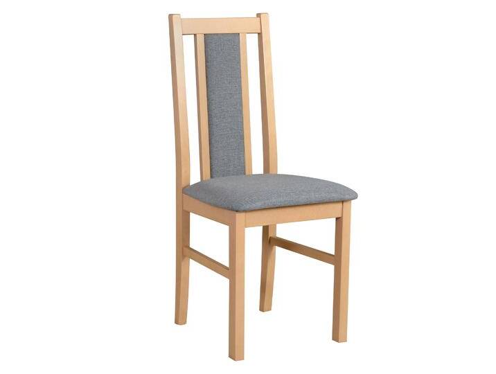 Gepolsterter Esszimmerstuhl Wenden, klassische Optik, Buchenholz Korpus gefärbt in Eiche, Stoffbezug aus PES, Sitzhöhe von 47 cm, besonders langleb von easyMÖBEL