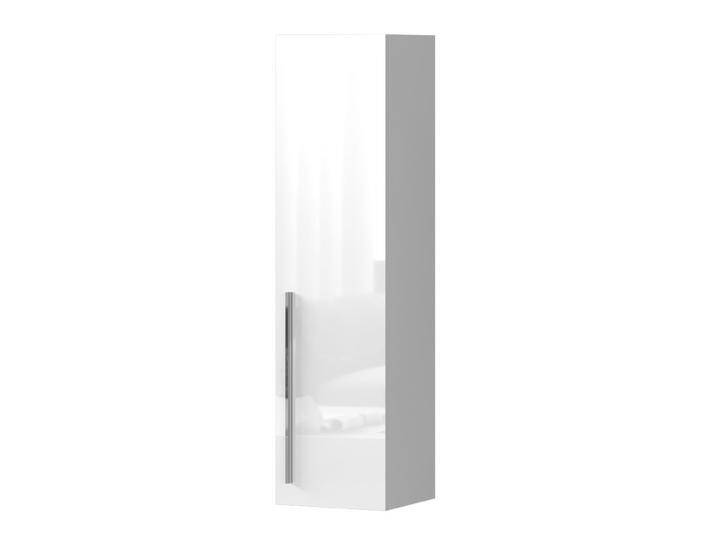 Hängeschrank Garim 39, Farbe: Weiß Hochglanz - Abmessungen: 115 x 30 x 29 cm (H x B x T) von easyMÖBEL
