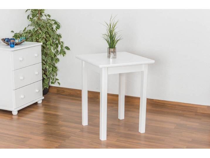 Kleiner weißer Küchentisch von easyMÖBEL