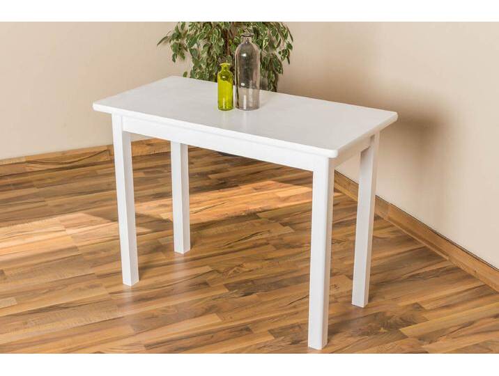Kleiner weißer Küchentisch von easyMÖBEL