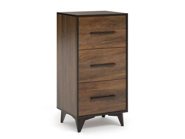 Kommode Altels 14, Farbe: Walnuss - Abmessungen: 95 x 48 x 40 cm (H x B x T) von easyMÖBEL
