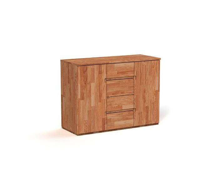 Kommode Kapiti 17 Kernbuche massiv geölt - Abmessungen: 83 x 111 x 45 cm (H x B x T) von easyMÖBEL