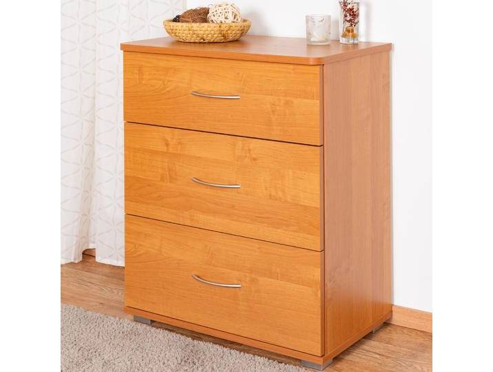 Kommode Kebumen 11, Farbe: Erle - Abmessungen: 78 x 65 x 40 cm (H x B x T) von easyMÖBEL