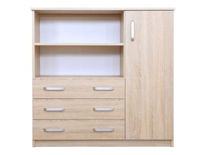 Kommode Kebumen 15, Farbe: Sonoma Eiche - Abmessungen: 108 x 110 x 40 cm (H x B x T) von easyMÖBEL