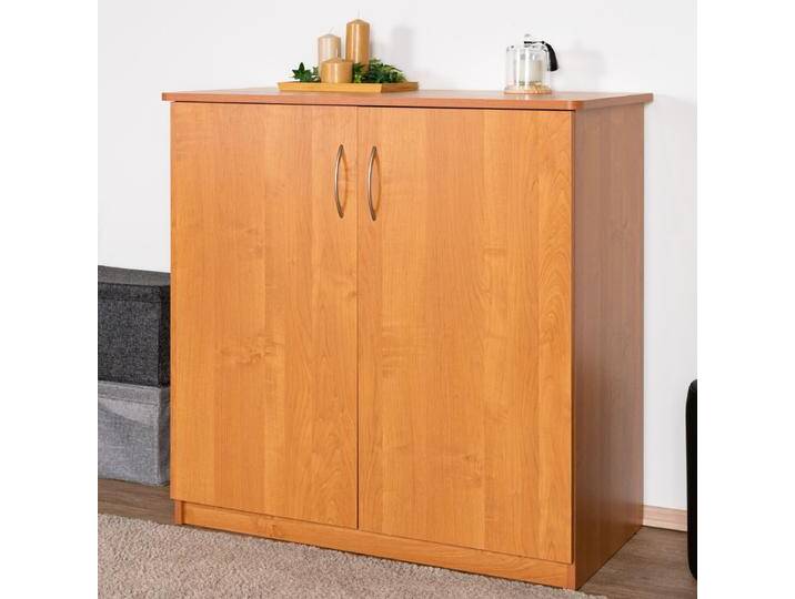 Kommode Kebumen 29, Farbe: Erle - Abmessungen: 100 x 102 x 50 cm (H x B x T) von easyMÖBEL