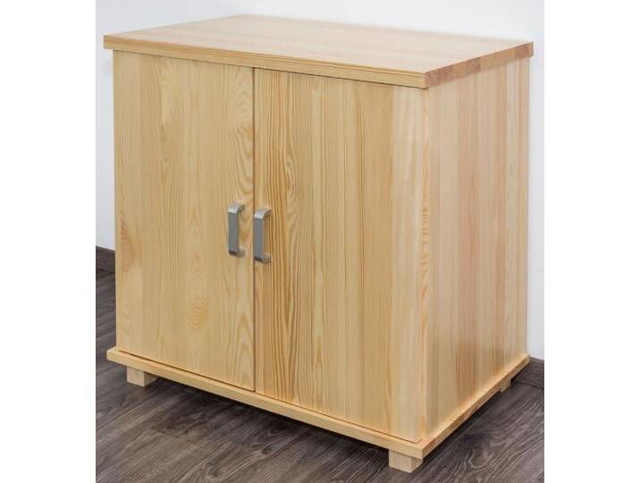 Kommode Kiefer massiv Vollholz natur Columba 07 - Abmessungen: 78 x 80 x 50 cm (H x B x T) von easyMÖBEL