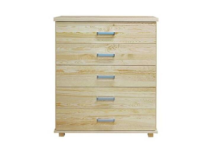 Kommode Kiefer massiv Vollholz natur Columba 09 – Abmessung 124 x 100 x 50 cm (H x B x T) von easyMÖBEL