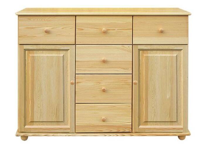 Kommode Kiefer massiv Vollholz natur Junco 163 – Abmessung 100 x 140 x 42 cm Kommode Kiefer massiv Vollholz natur Junco 163 – Abmessung 100 x 140 x 42 cm von easyMÖBEL